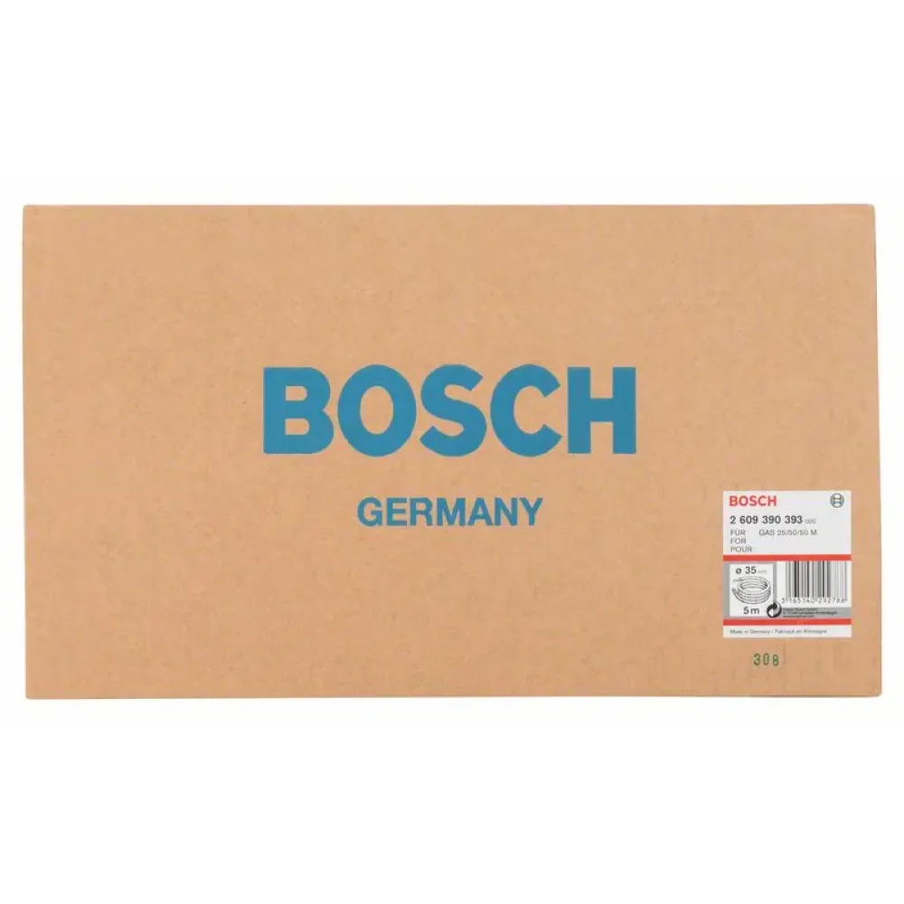 Bosch шланг для пылесосов GAS 25 и 50 с байонетным затвором, 35 мм, 5 м, 2609390393