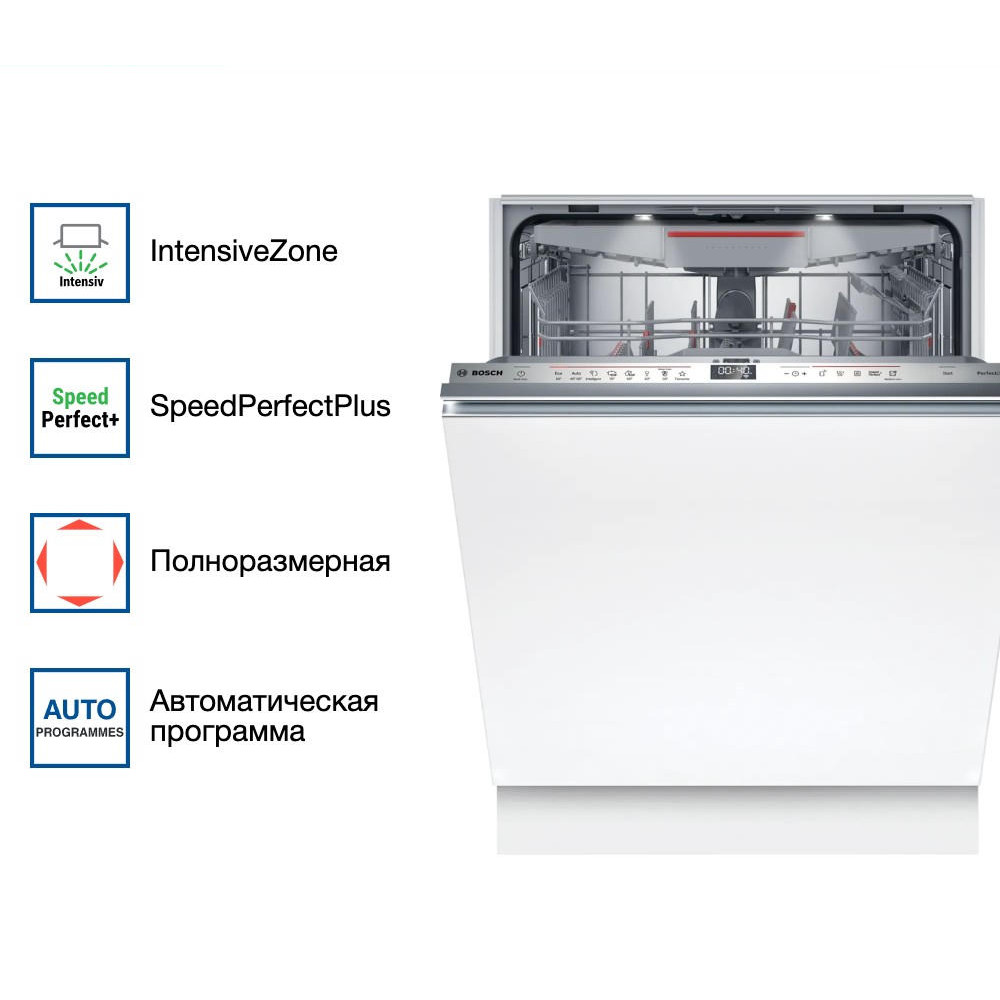 Встраиваемая посудомоечная машина Bosch SMV6ZCX16E