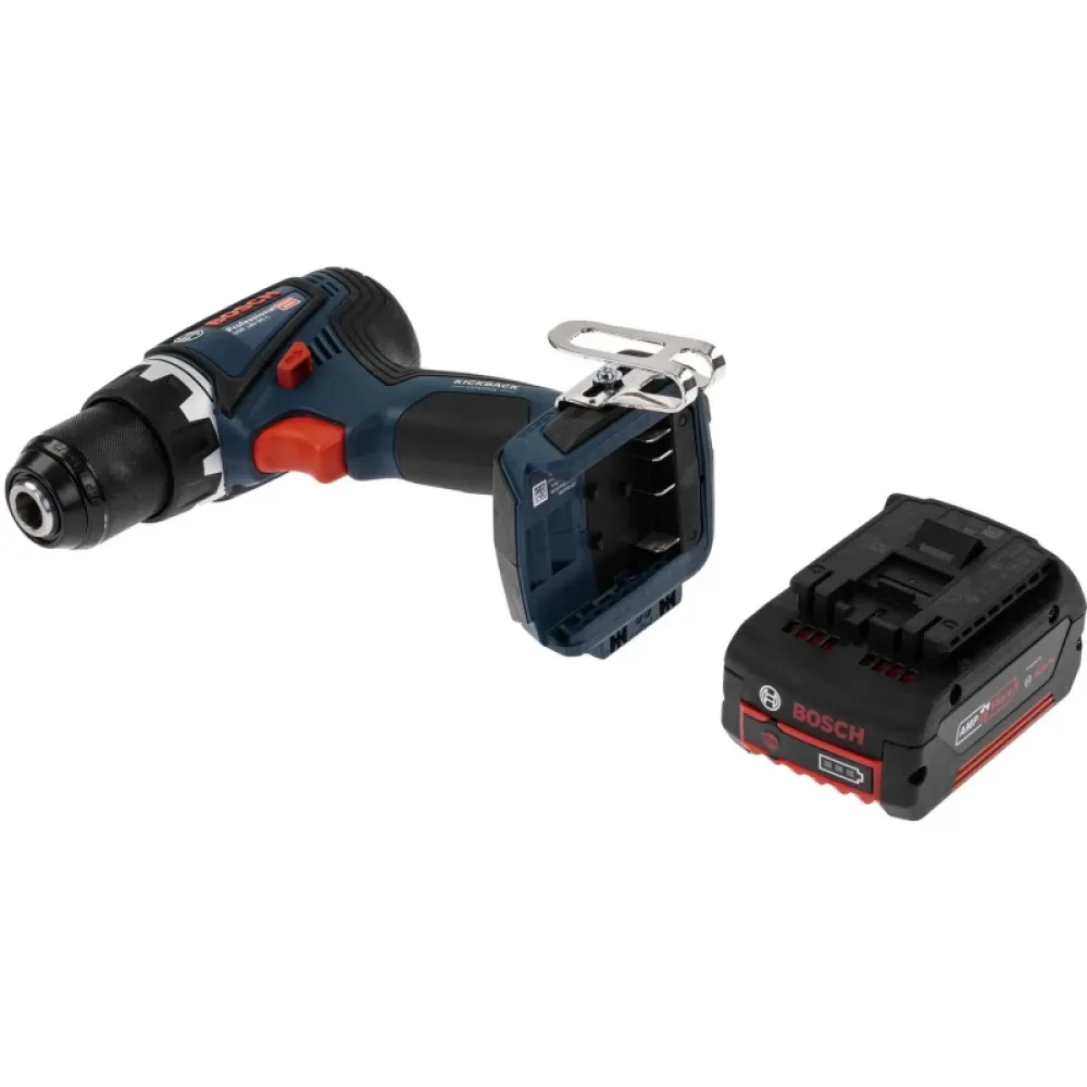 Bosch GSR 18V-90 C шуруповерт аккумуляторный (2 x 5 Ач, ЗУ), кейс, 06019K6006