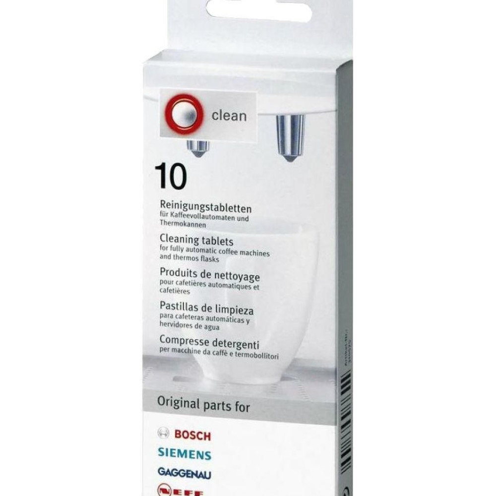 Средство для чистки системы кофеварок от жира в таблетках Bosch TCZ 8001