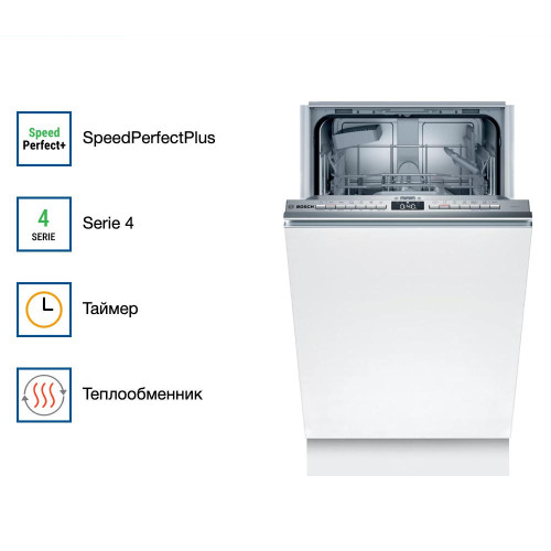 Встраиваемая посудомоечная машина Bosch SPV4HKX45E