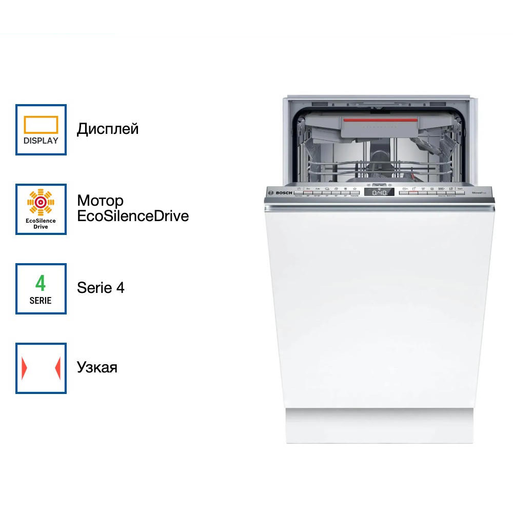 Встраиваемая посудомоечная машина Bosch SPV4HMX49E