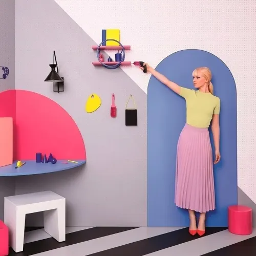 Bosch IXO VI Colour аккумуляторная отвертка с битами, 06039C7022