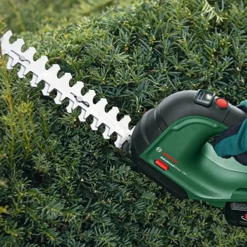 Bosch AdvancedShear 18V-10 Solo ножницы аккумуляторные для травы (без АКБ и ЗУ), 0600857001