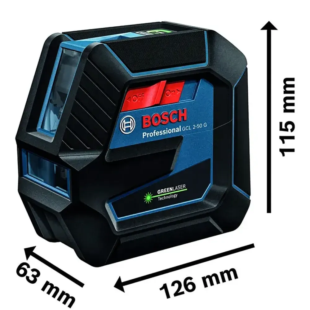 Bosch GCL 2-50 G Professional уровень лазерный со штативом BT 150, 0601066M01