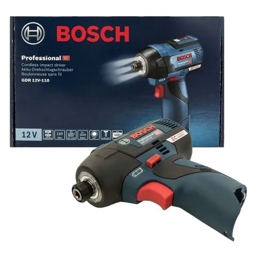 Bosch GDR 12V-110 Professional Solo винтоверт аккумуляторный (без АКБ и ЗУ), 06019E0002
