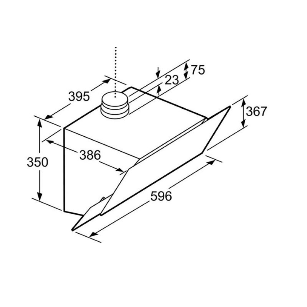 Вытяжка Bosch DWK68AK60R