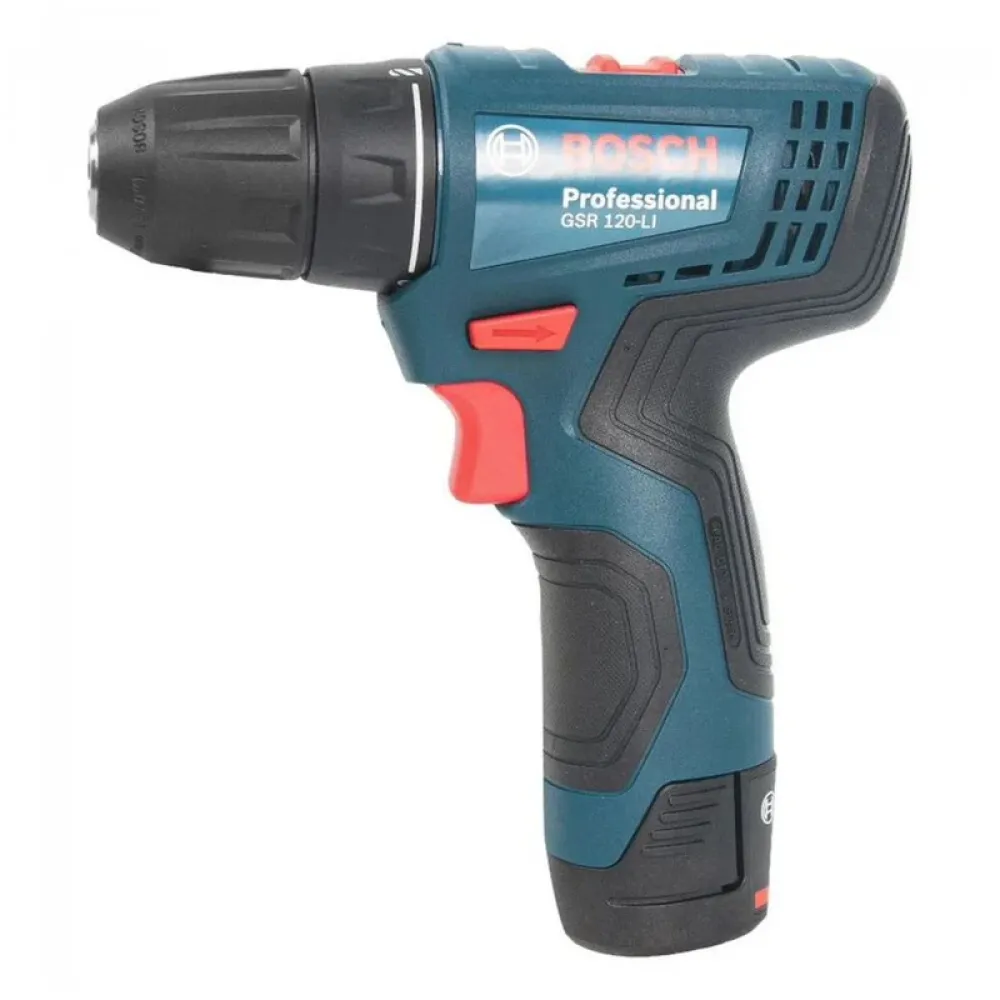 Bosch GSR 120-LI аккумуляторная дрель-шуруповерт (1 x 2 Ач, ЗУ), 06019G80F1