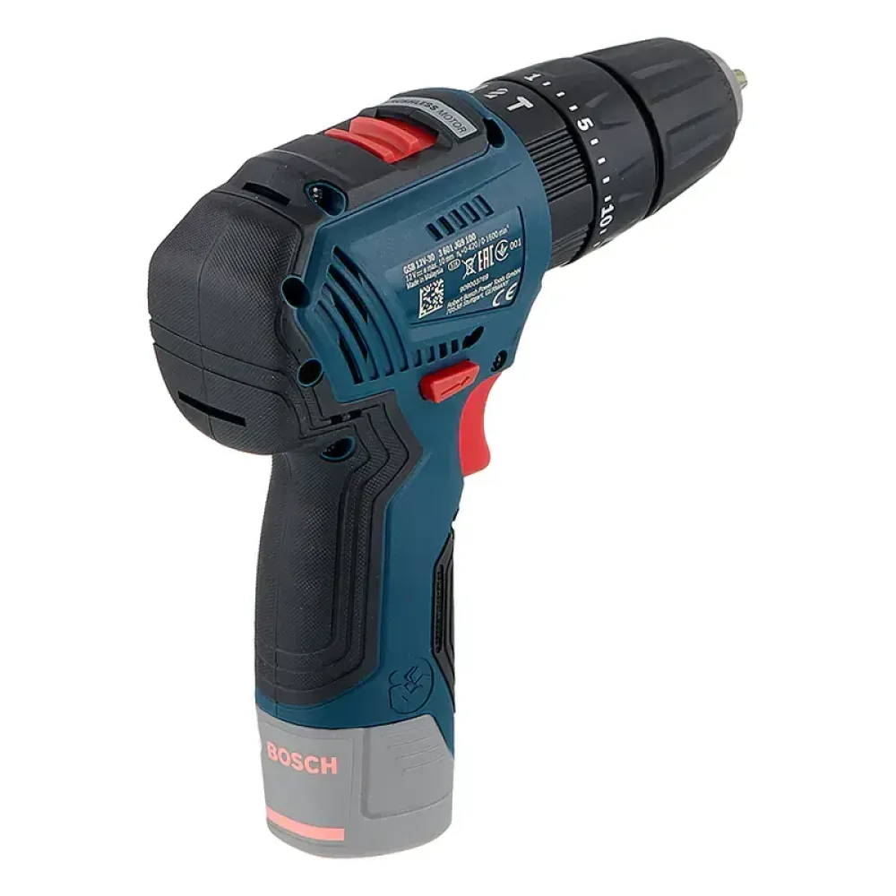 Bosch GSB 12V-30 Professional Solo аккумуляторная ударная дрель-шуруповерт (без АКБ и ЗУ), 06019G9102
