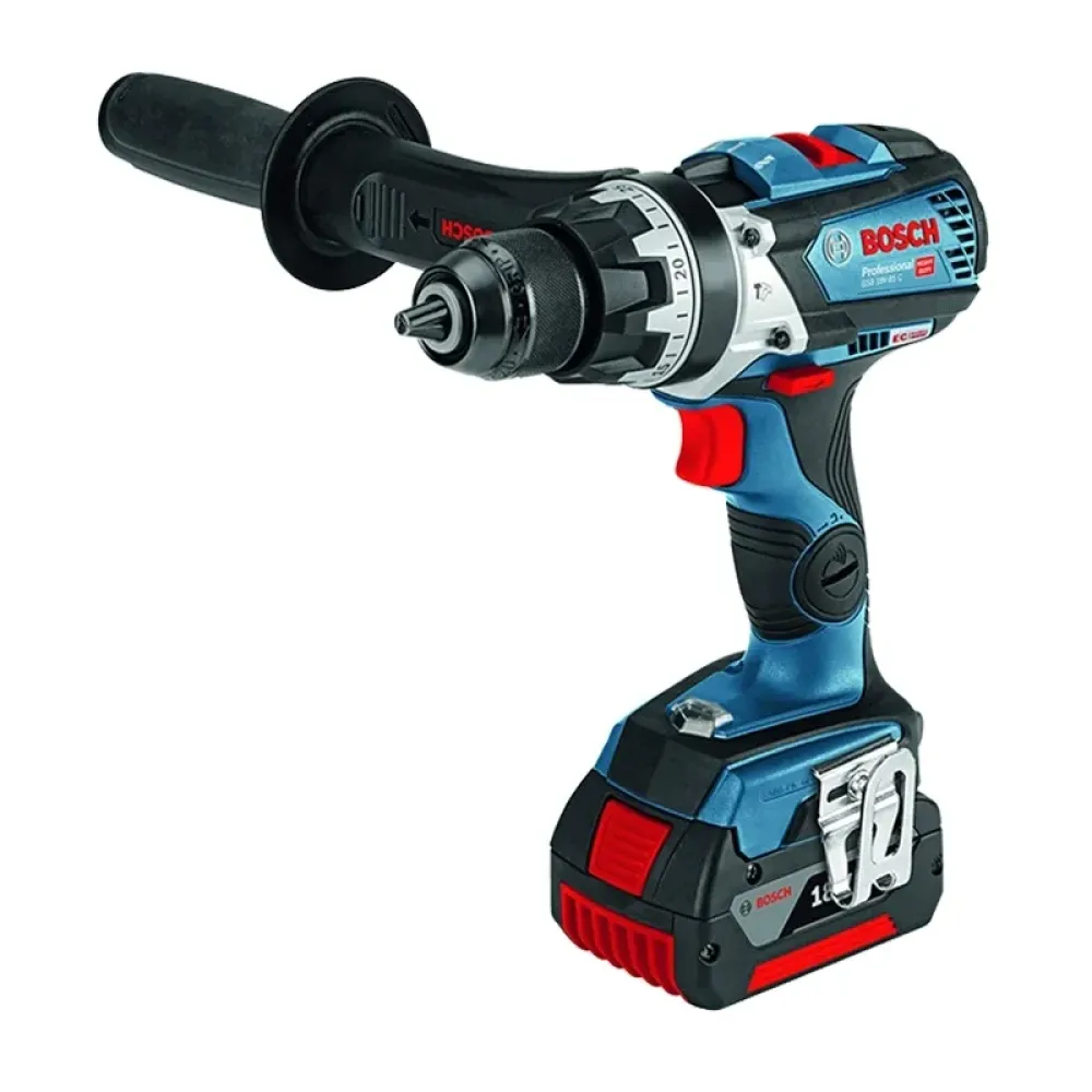 Bosch GSB 18V-110 C Professional аккумуляторная ударная дрель-шуруповерт (2 x 5 Ач, ЗУ), 06019G030D