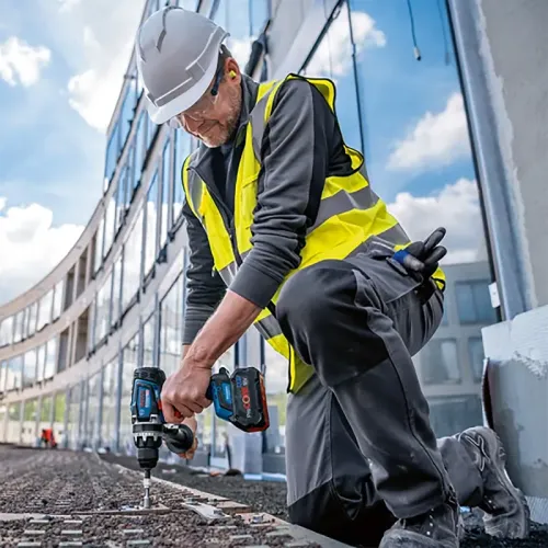 Bosch GSR 18V-150 C аккумуляторная дрель-шуруповерт (2 x 8 Ач, ЗУ), 06019J5005