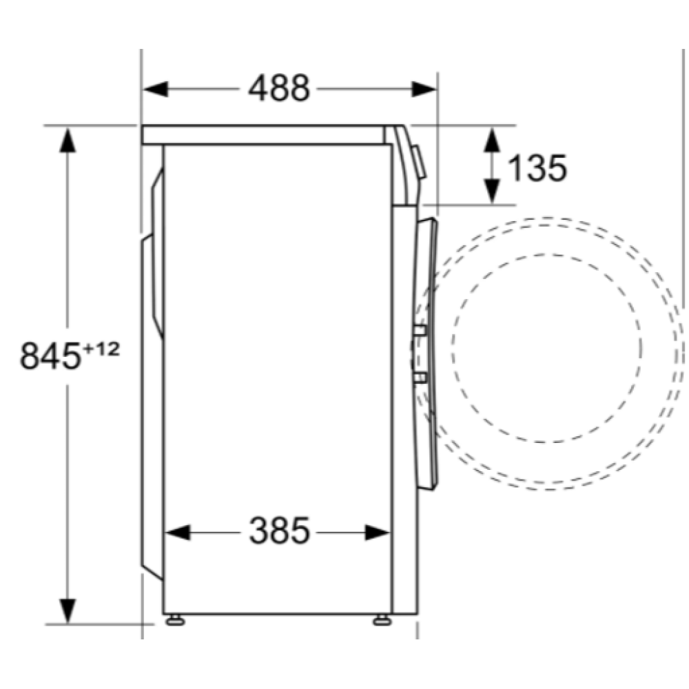 Стиральная машина Bosch WHA122W0OE