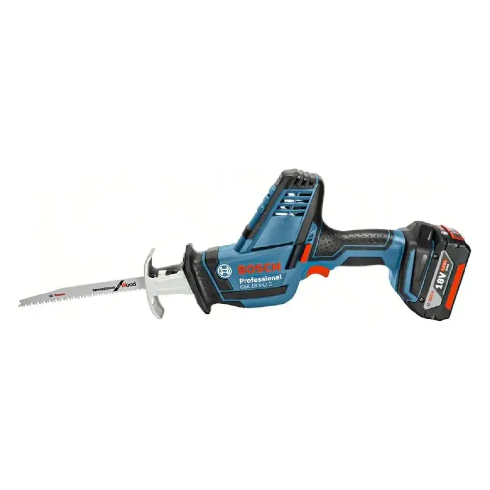 Bosch GSA 18 V-LI C Professional аккумуляторная сабельная пила (1 x 4 Ач, ЗУ), 0615990M3Y