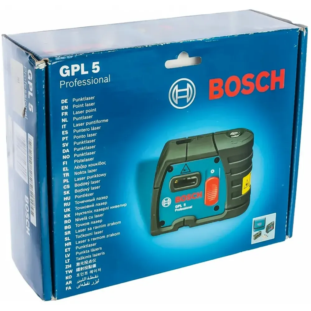 Bosch GPL 5 Professional лазерный уровень, 0601066200