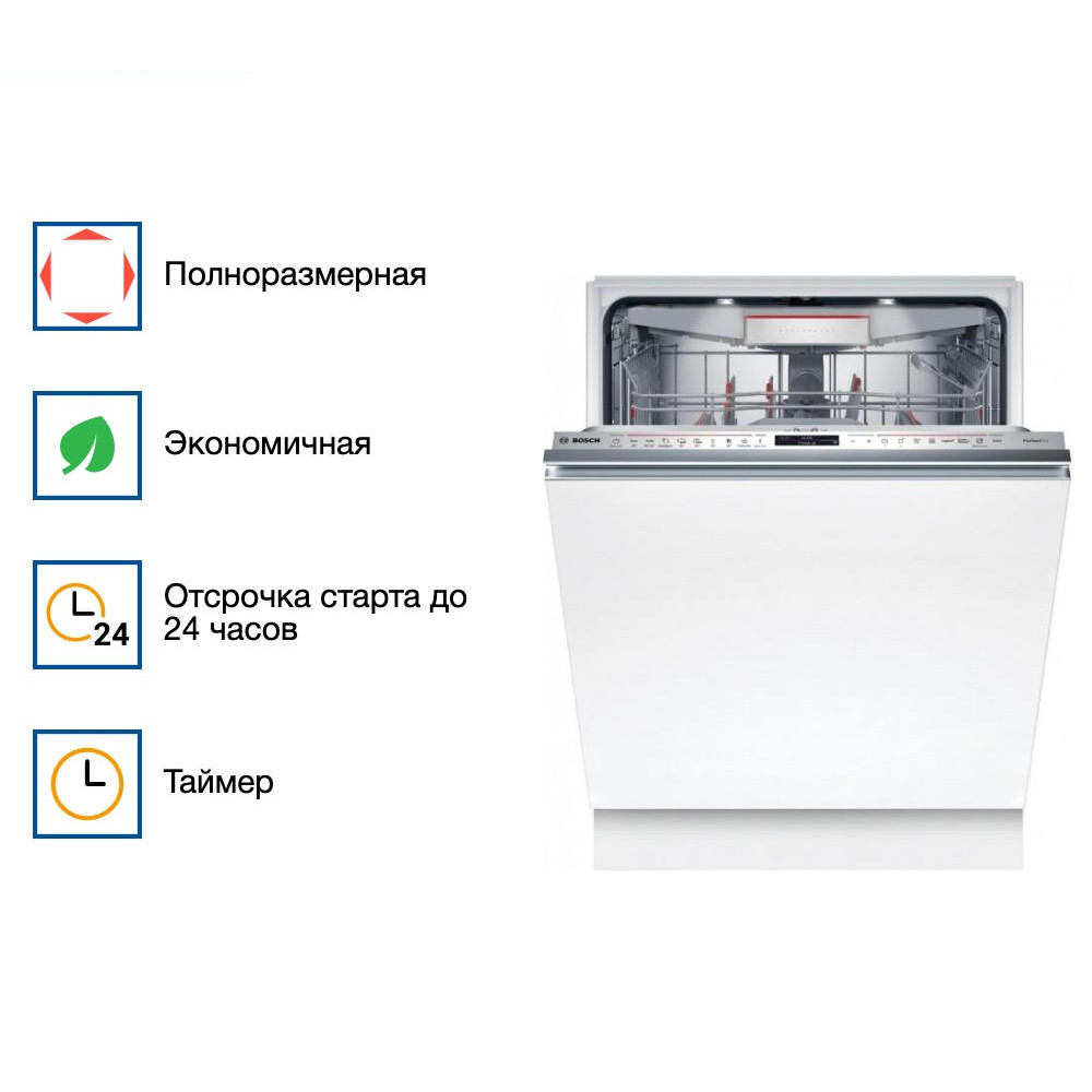 Встраиваемая посудомоечная машина Bosch SMV8YCX02E