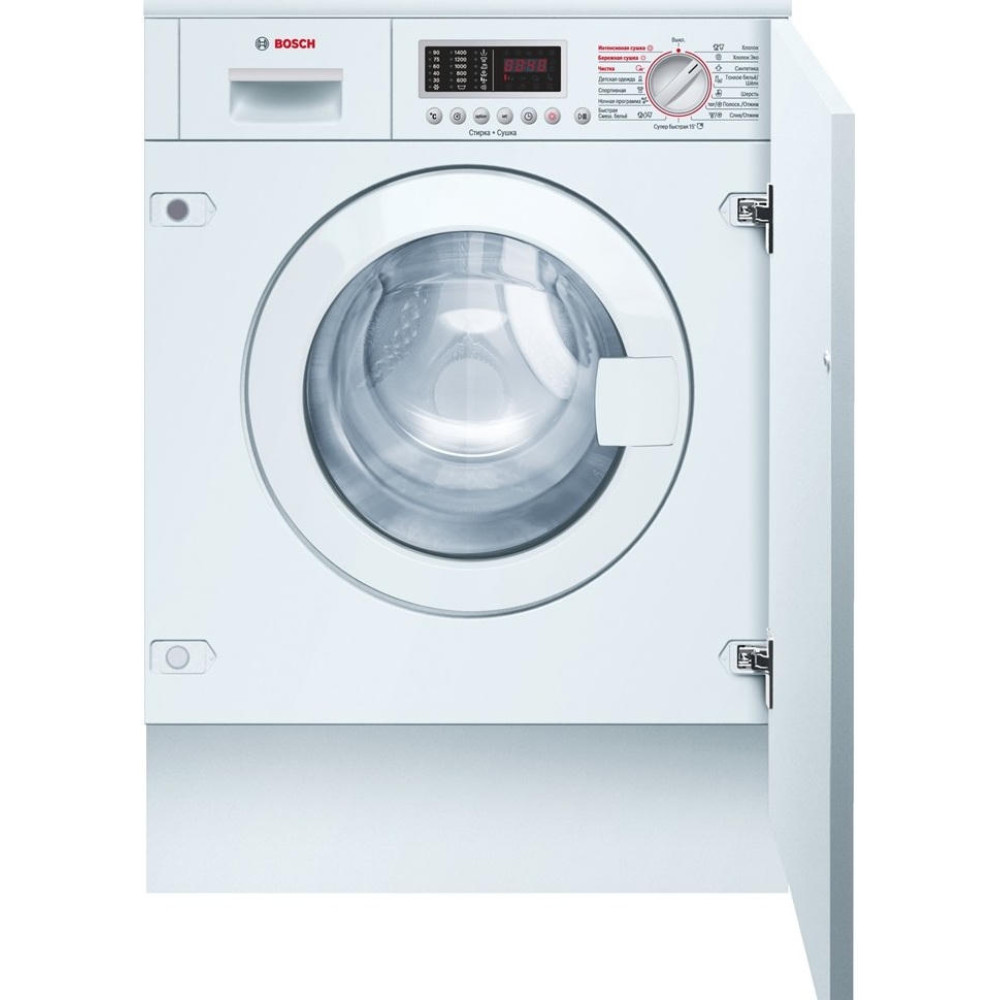 Встраиваемый стирально-сушильный автомат Bosch WKD28540OE