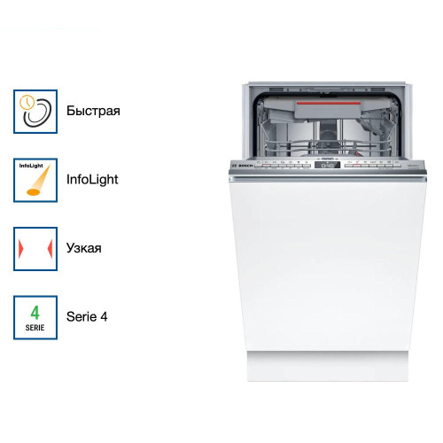 Встраиваемая посудомоечная машина Bosch SPV4HMX65Q