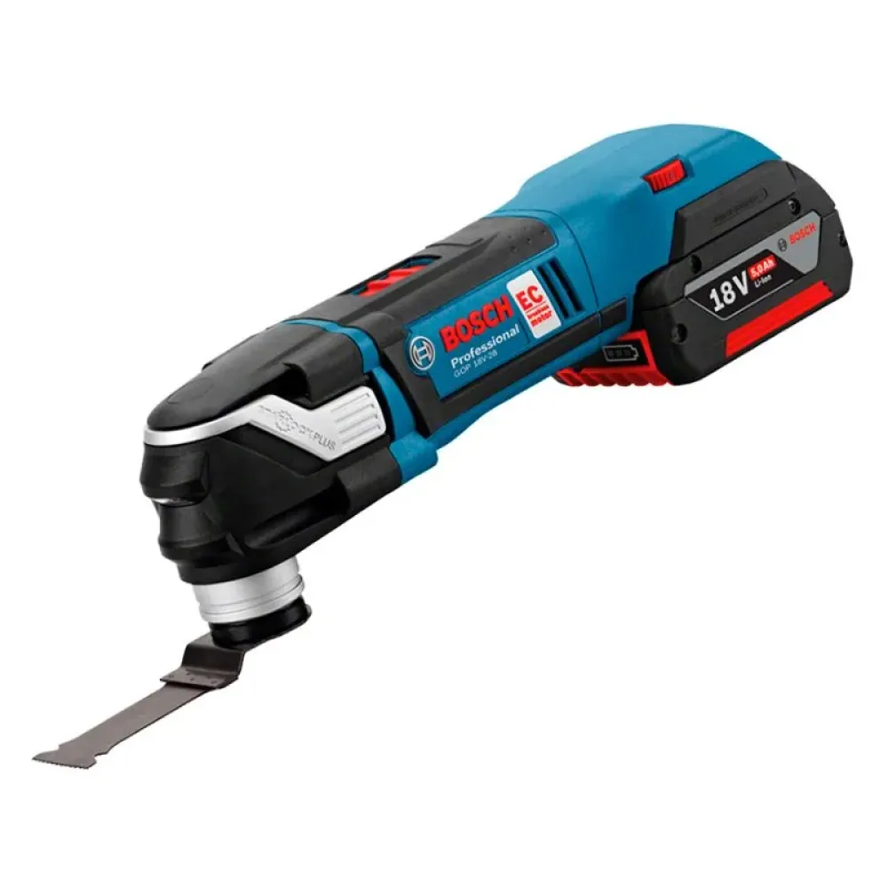 Bosch GOP 18V-28 Professional реноватор (2 x 5 Ач, ЗУ), 06018B6003