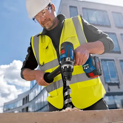 Bosch Professional GSR 18V-150 C (без АКБ и ЗУ) аккумуляторная дрель, 06019J5002