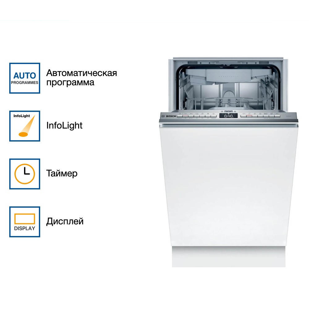 Встраиваемая посудомоечная машина Bosch SPV4XMX16E