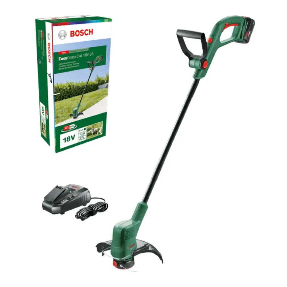 Bosch EasyGrassCut 18V-26 Solo аккумуляторный триммер (без АКБ и ЗУ), 06008C1C04