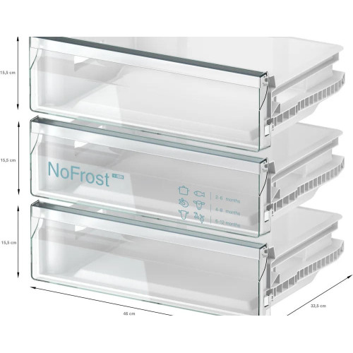 Встраиваемая морозильная камера Bosch GUN21ADE0