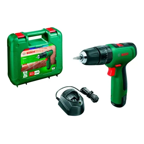 Bosch EasyImpact 1200 аккумуляторная дрель-шуруповерт (1 x 1.5 Ач, ЗУ), 06039D3104
