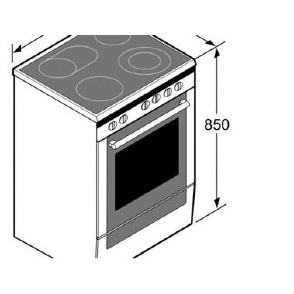 Электрическая плита Bosch HCE 745853 R