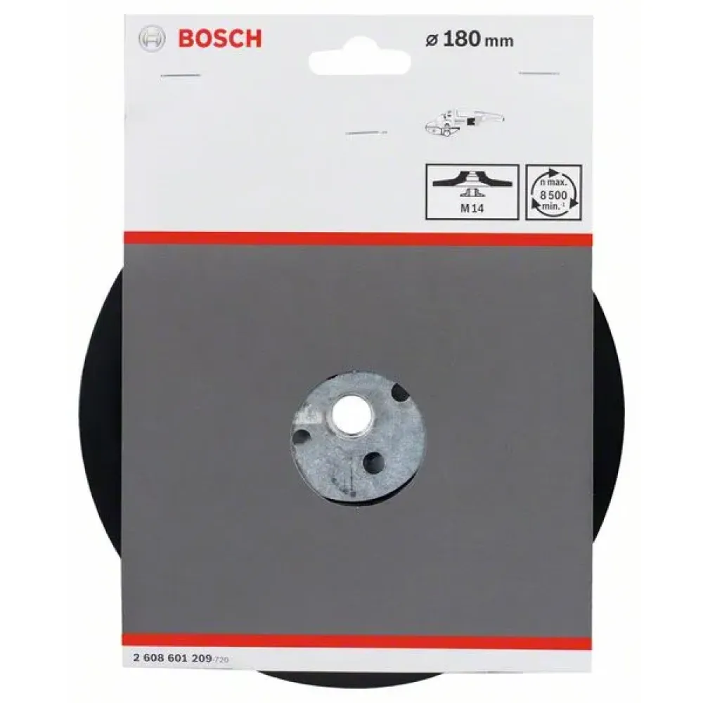 Bosch Standard опорная тарелка M14 180 мм, 2608601209