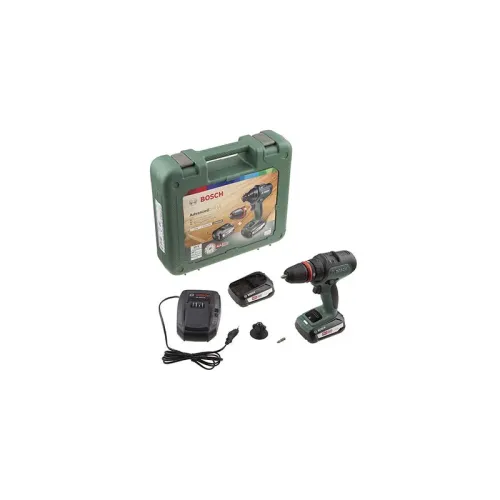 Bosch AdvancedDrill 18 аккумуляторная дрель-шуруповерт (2 x 2.5 Ач, ЗУ), 06039B5006