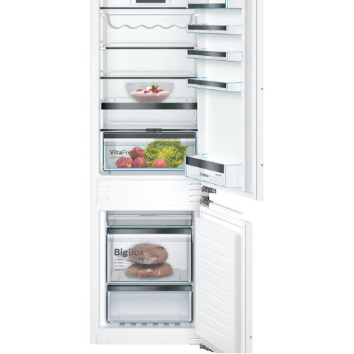 Встраиваемый двухкамерный холодильник Bosch KIS86HDD0