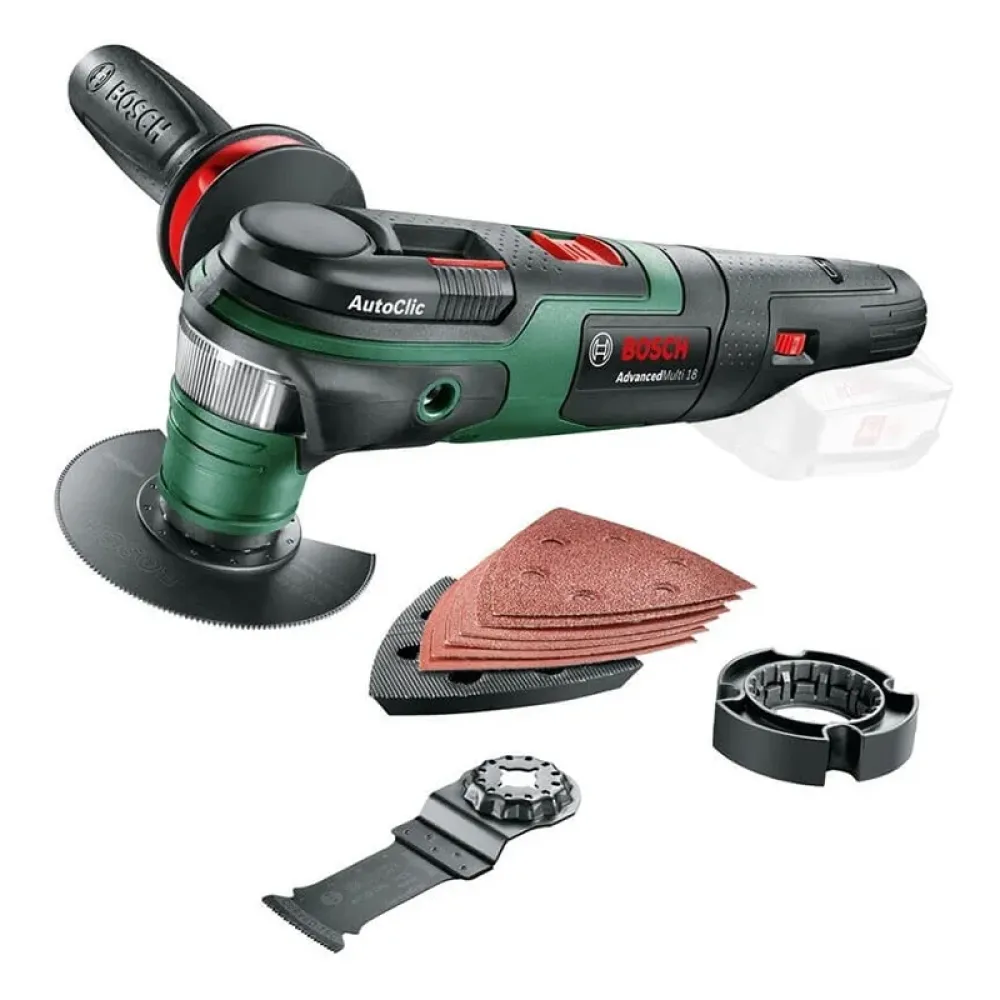 Bosch AdvancedMulti 18 Solo аккумуляторный универсальный многофункциональный инструмент (без АКБ и ЗУ), 0603104020