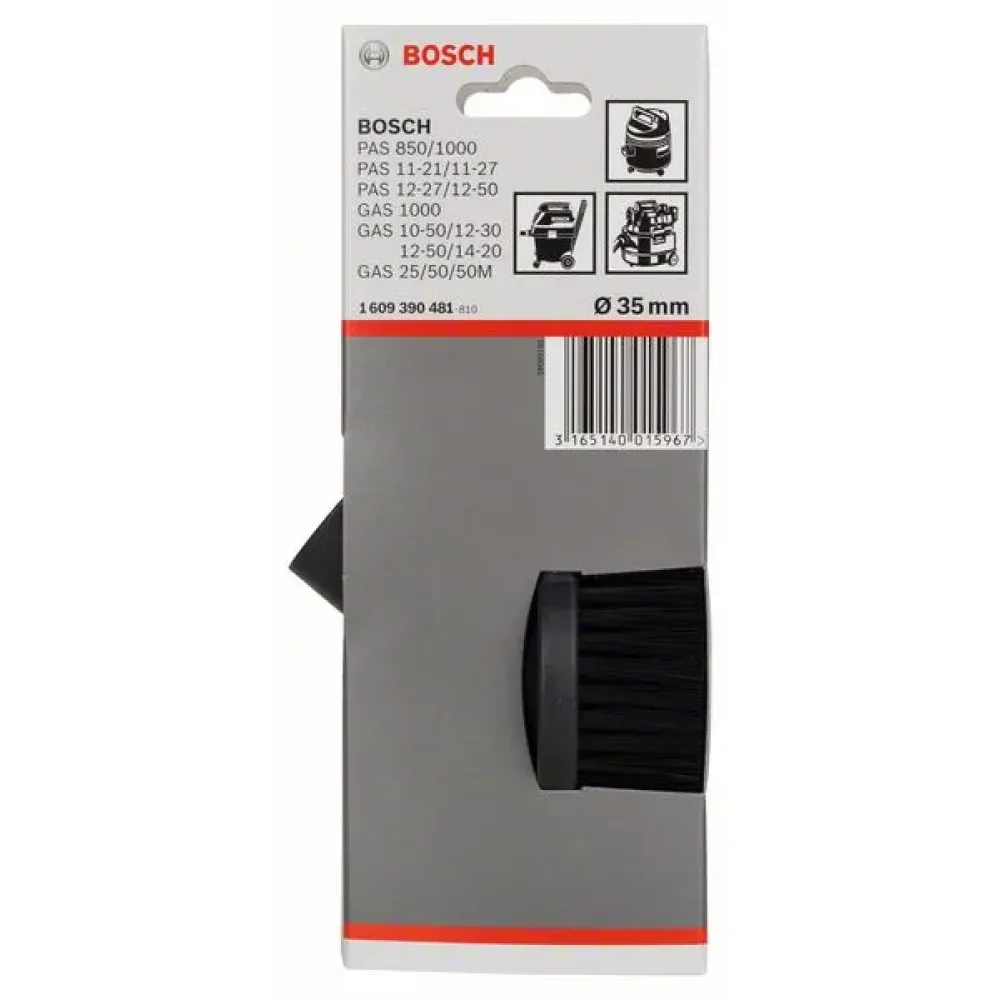 Bosch насадка круглая с щеткой для GAS/PAS, 35 мм, малая, 1609390481