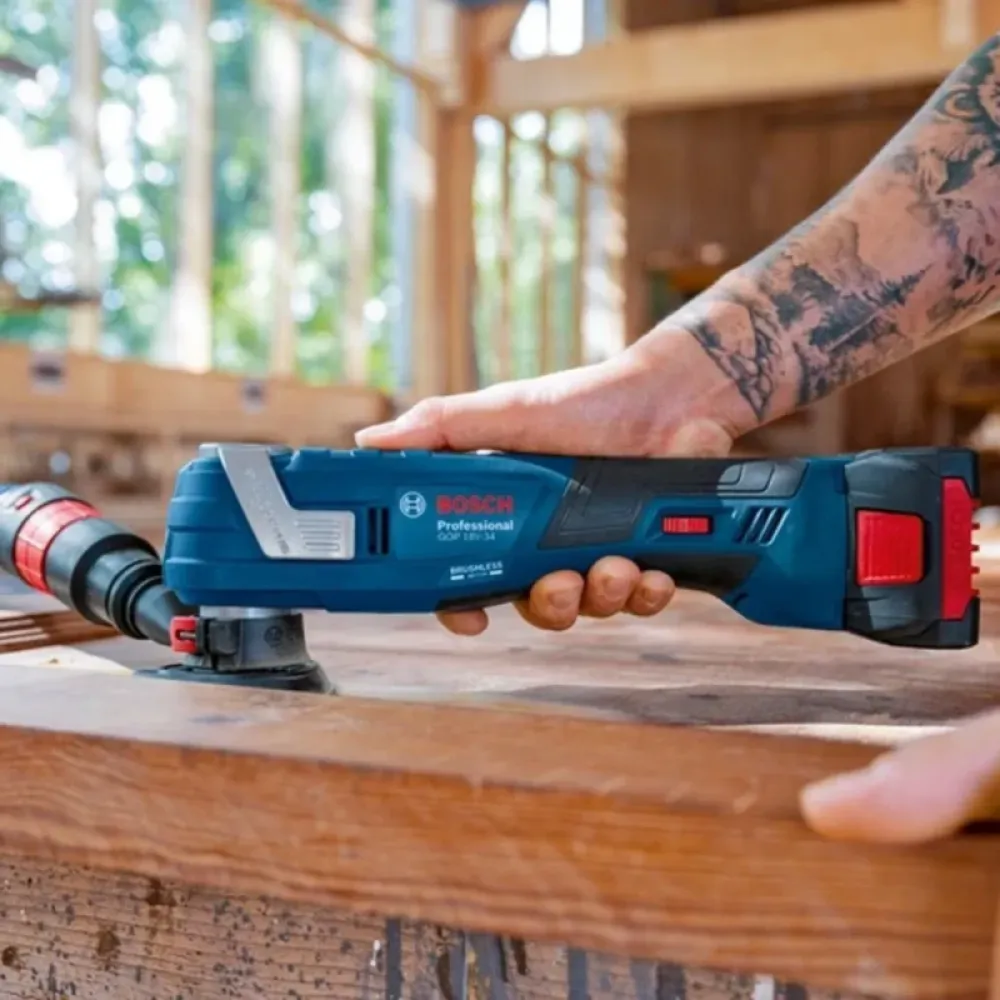 Bosch Professional GOP 185-LI (без АКБ и ЗУ) аккумуляторный реноватор, 06018G2020