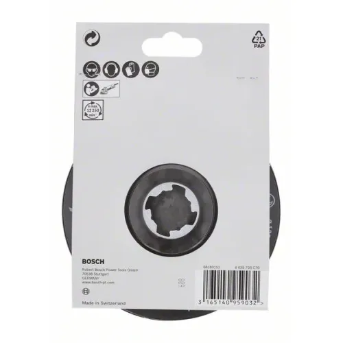 Bosch SCM X-LOCK опорная тарелка с центрирующим штифтом 125 мм, 2608601724