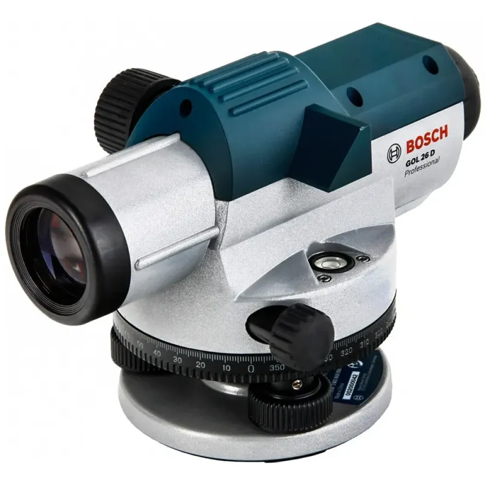 Bosch GOL 26 D Professional оптический нивелир с поверкой, 061599409Y