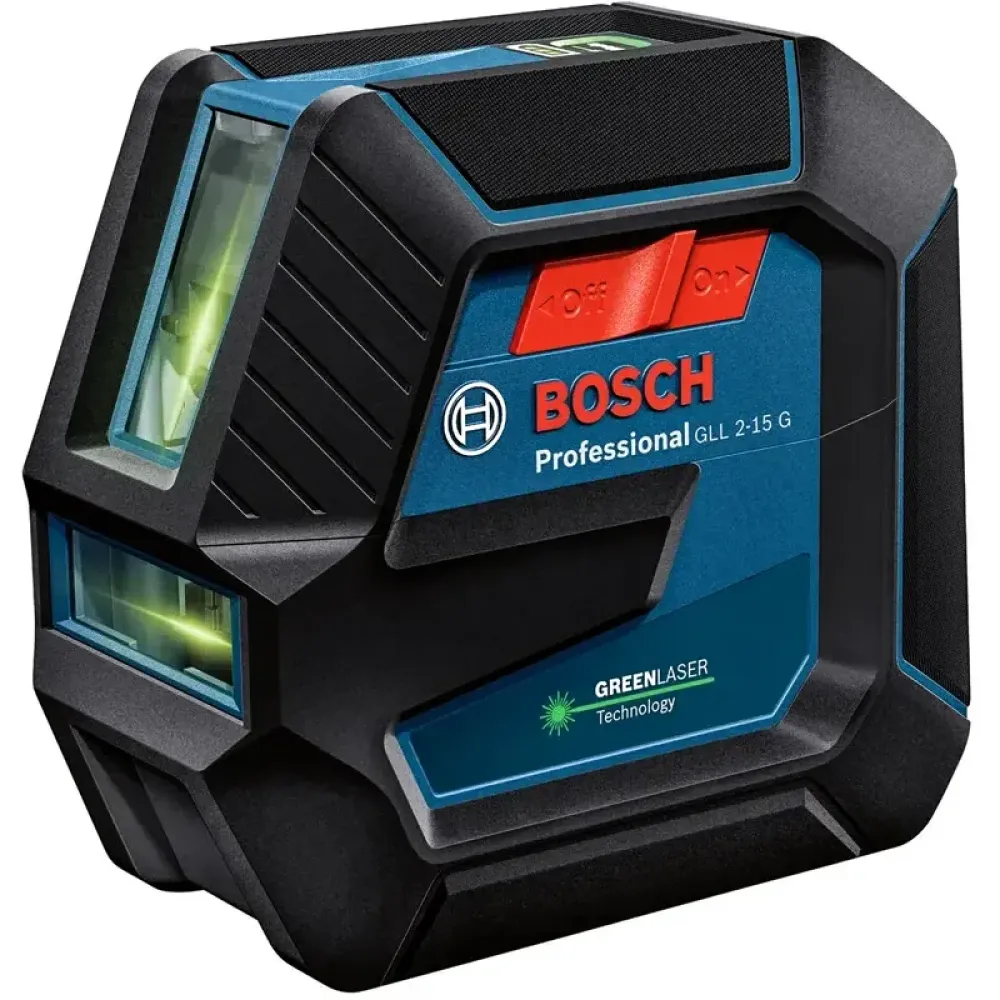 Bosch GLL 2-15 G Professional линейный лазерный нивелир со штативом BT 150, 0601063W01