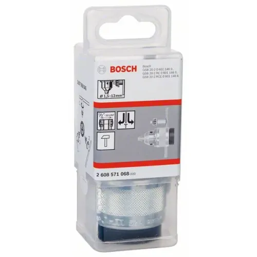 Bosch Bosch System Chucks кулачковый патрон до 13 мм, 1/2 дюйма - 20, 2608571068