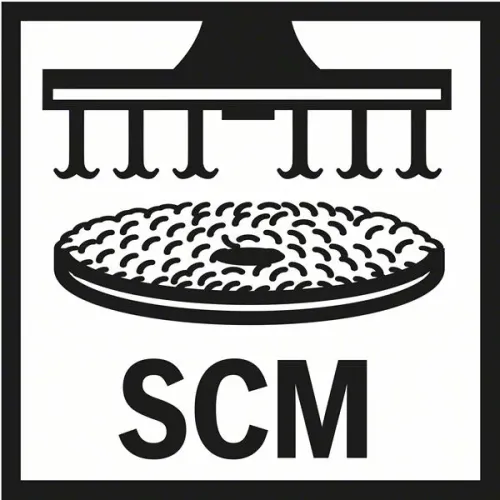 Bosch SCM X-LOCK опорная тарелка с центрирующим штифтом 125 мм, 2608601724